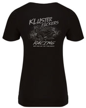 Load image into Gallery viewer, KF Race Car V Neck T-Shirt Women's