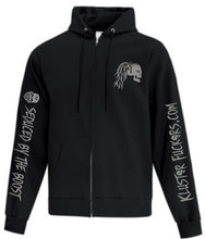 Charger l'image dans la galerie, Sweat à capuche zippé KF Turbo pour femme