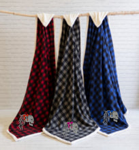 Load image into Gallery viewer, KF Plaid Blankets Women's